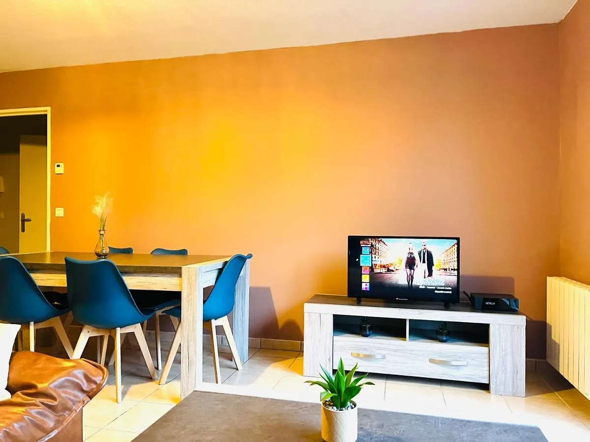 *Le Golden Blue* Magnifique T3 A 5Min Du Centre Avec Parking Gratuit Apartman Bellegarde-sur-Valserine
