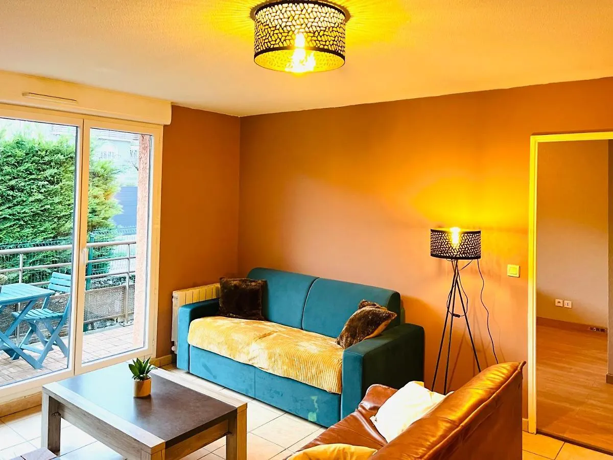 *Le Golden Blue* Magnifique T3 A 5Min Du Centre Avec Parking Gratuit Apartman Bellegarde-sur-Valserine 0*,  Franciaország