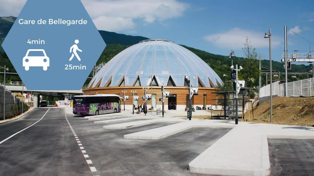 *Le Golden Blue* Magnifique T3 A 5Min Du Centre Avec Parking Gratuit Apartment Bellegarde-sur-Valserine